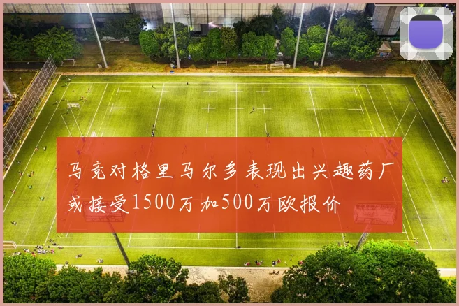 马竞对格里马尔多表现出兴趣药厂或接受1500万加500万欧报价